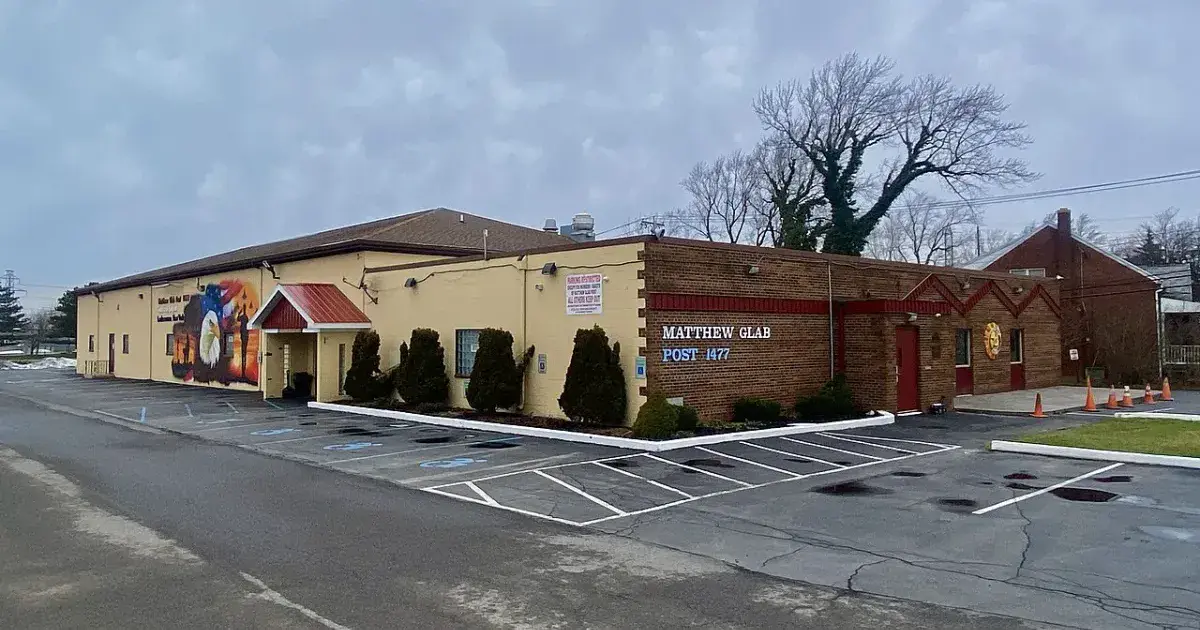 American Legion post building used for bingo events